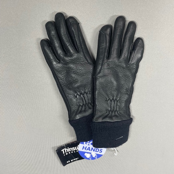 NEW 3M Thinsulate Gold Class Good Hands Deer Skin Leather Childrens Glove Medium - Picture 1 of 7
